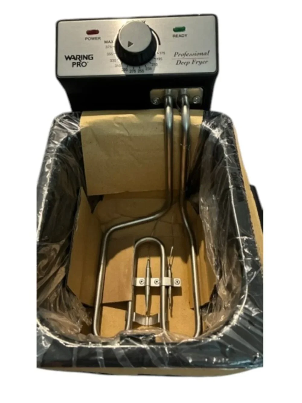 Waring Pro Deep Fryer DF55 2 Quart Stainless Steel Professional Quality